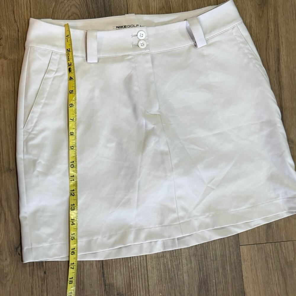 Nike Golf Skort White Size 6 Double Button - Picture 4 of 5